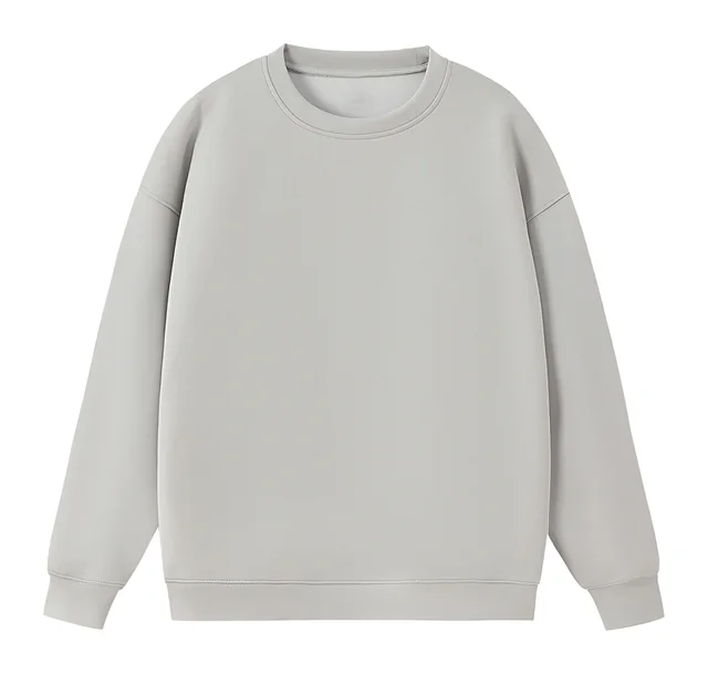Essential Heavyweight Cotton Sweatshirt RW0045 in Grau